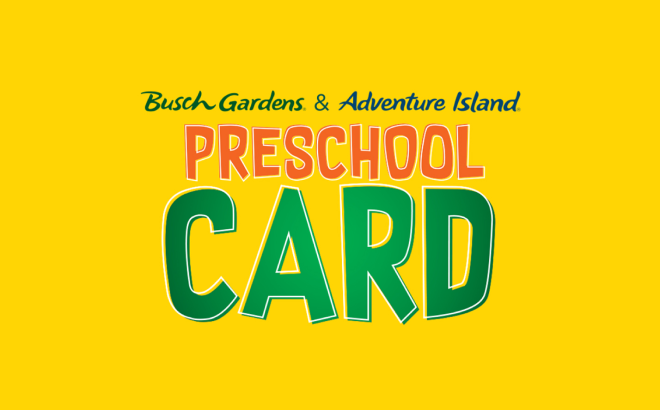 Preschool Pass Busch Gardens Tampa