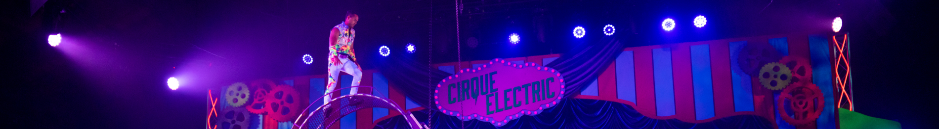 Cirque Electric Show at Busch Gardens Tampa Bay.