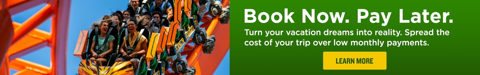 4Book a vacation package with low monthly payments using Uplift