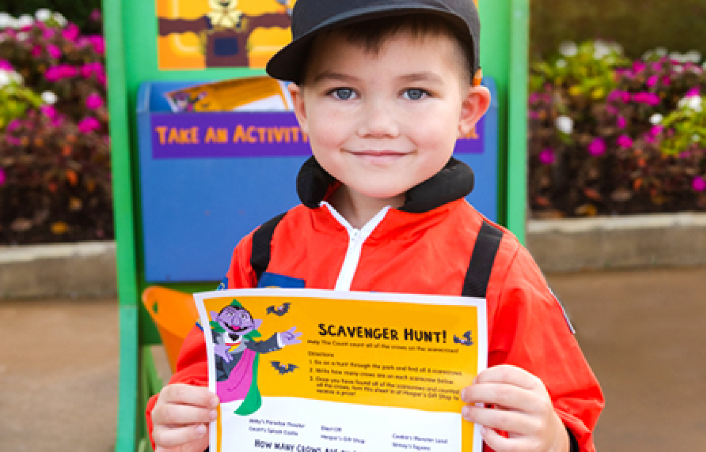 Sesame Street Halloween Scavenger Hunt