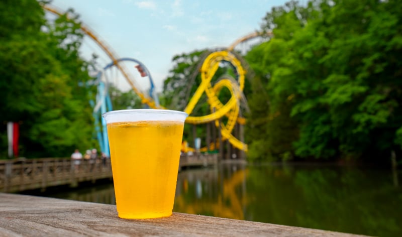 Free Beer at Busch Gardens Williamsburg