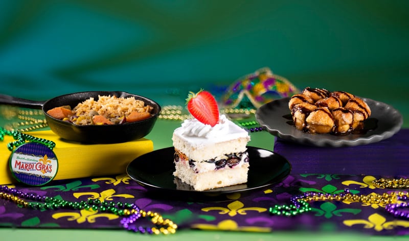 Mardi Gras food items