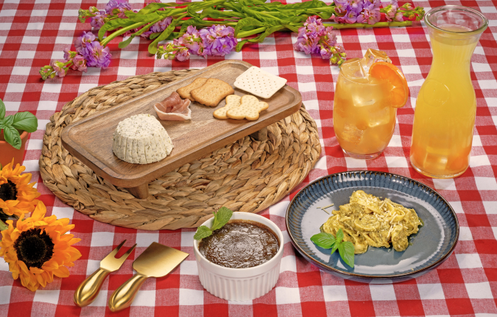 Herbal Infusion Cabin food offerings at Busch Gardens Williamsburg Food & Wine Festival