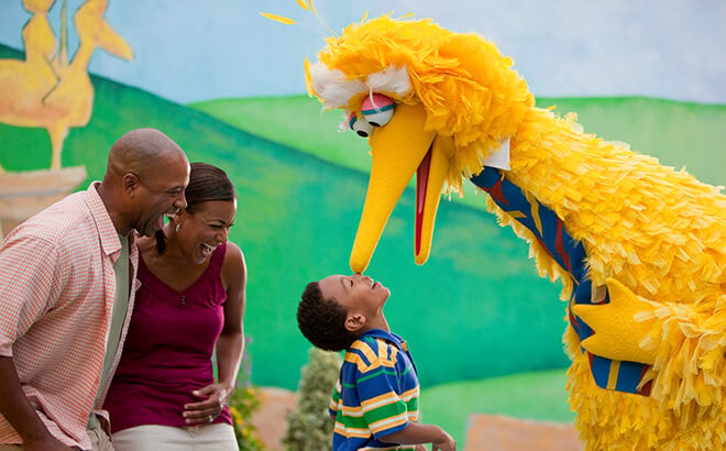 Meet Sesame Street friends at Sesame Street Forest of Fun