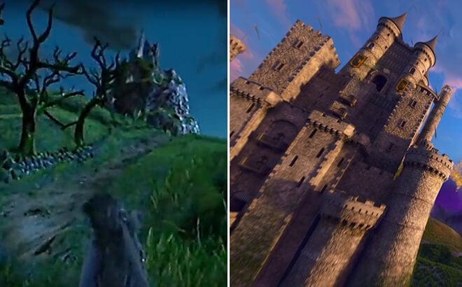 Ireland castle in Corkscrew Hill vs. Battle For Eire