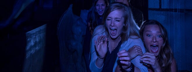FrostBite haunted house at Busch Gardens Halloween event