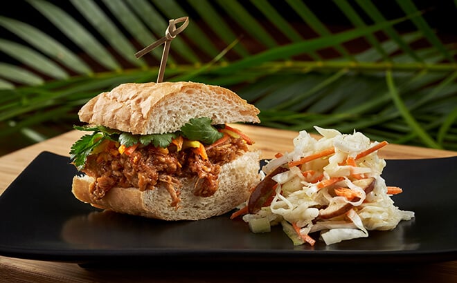 Sample foods and beverages not typically served at Busch Gardens during the year