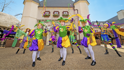 Mardi Gras Street Party Parade