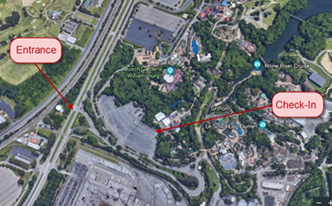 Camp Check in location