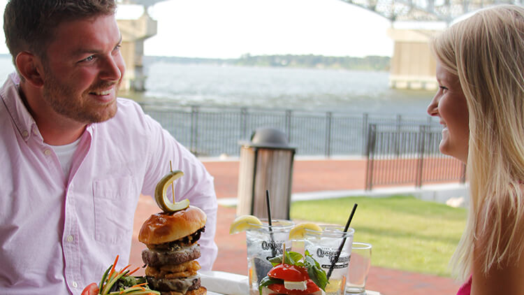 Dining in Yorktown, VA