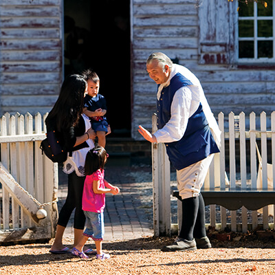 Colonial Williamsburg in Virginia