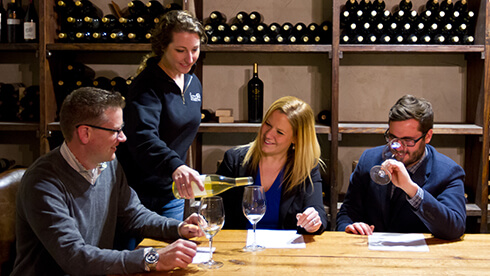 Wine tasting
